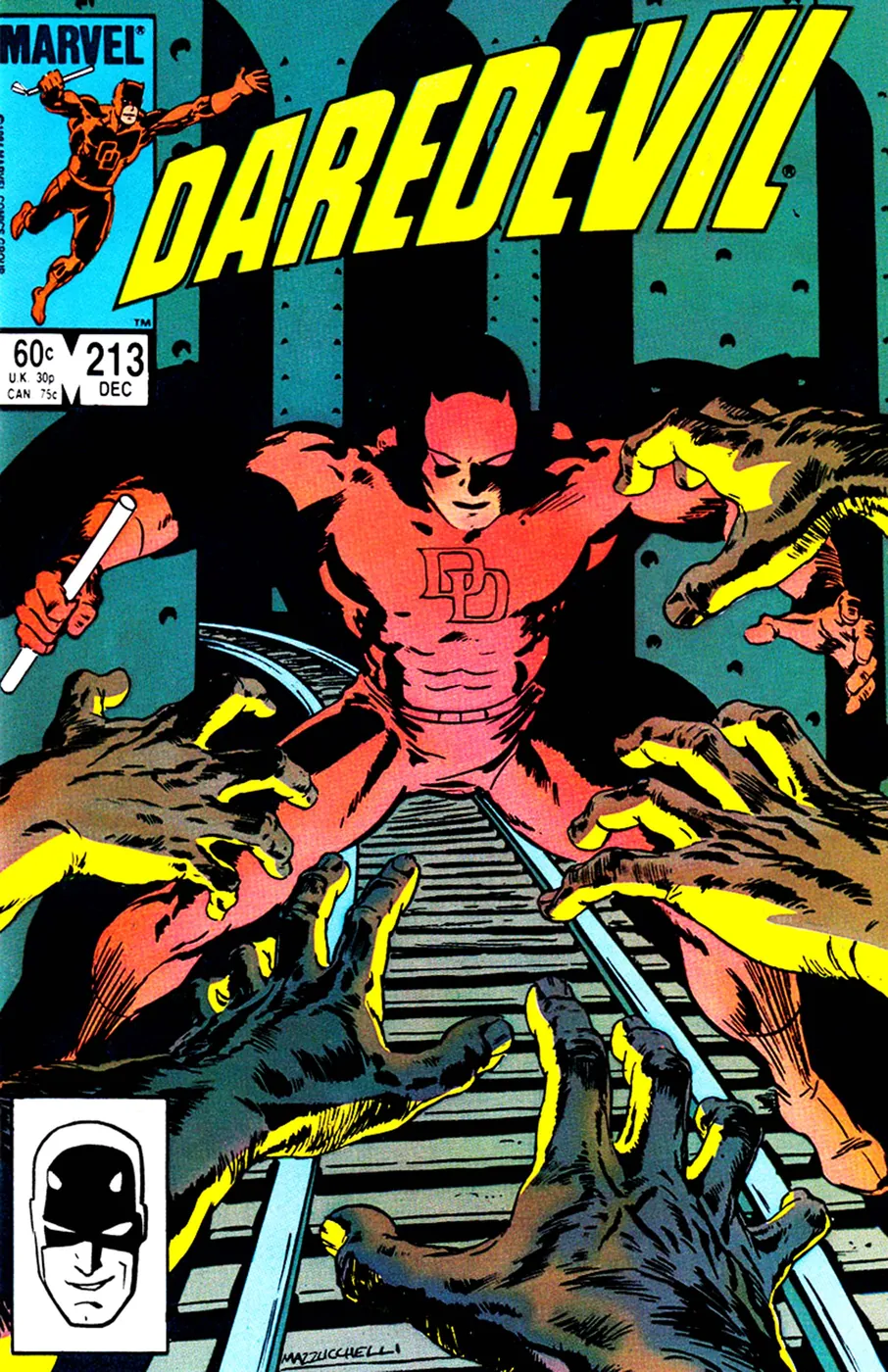 Cover of Daredevil #213