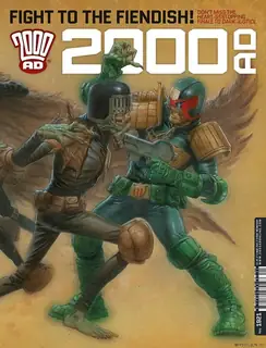 Cover of 2000 AD #1921