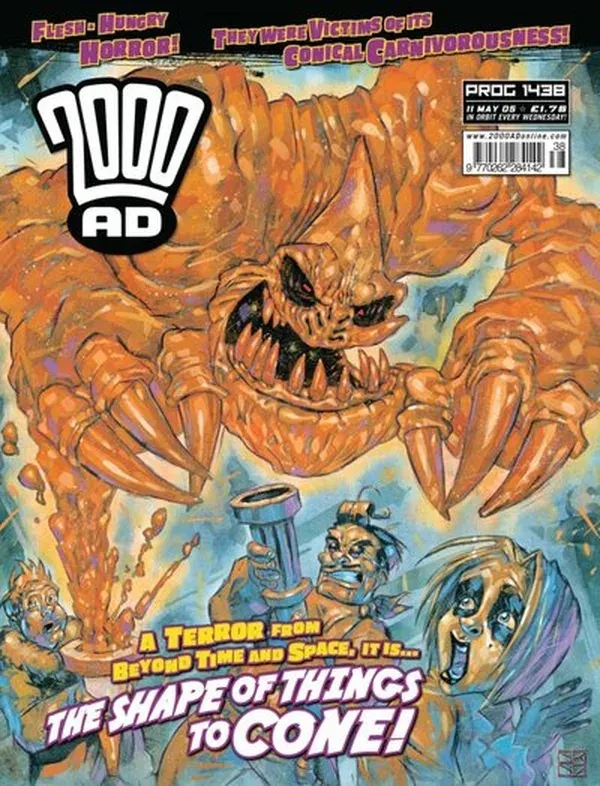 Cover of 2000 AD #1438