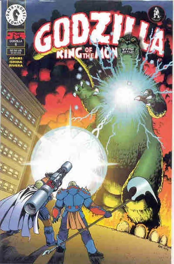 Cover of Godzilla #6