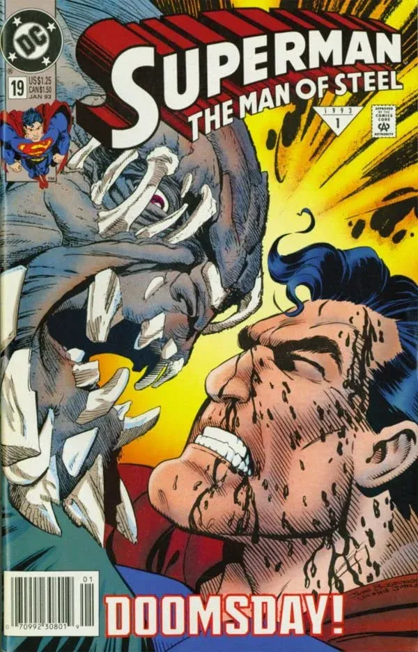 Cover of Superman: The Man of Steel #19
