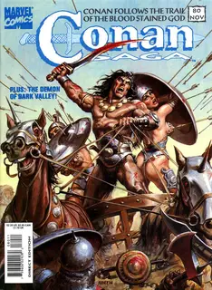 Cover of Conan Saga #80