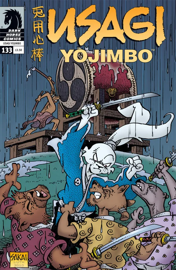 Cover of Usagi Yojimbo #133