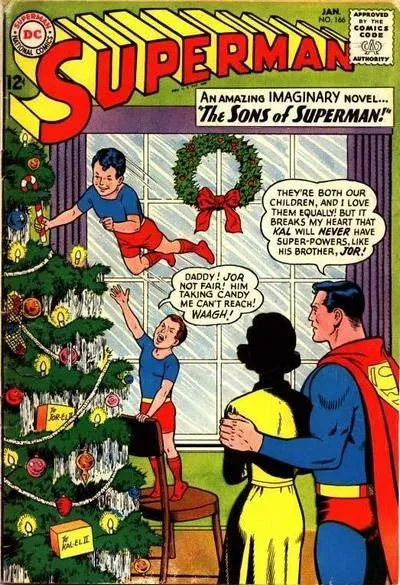Cover of Superman #166