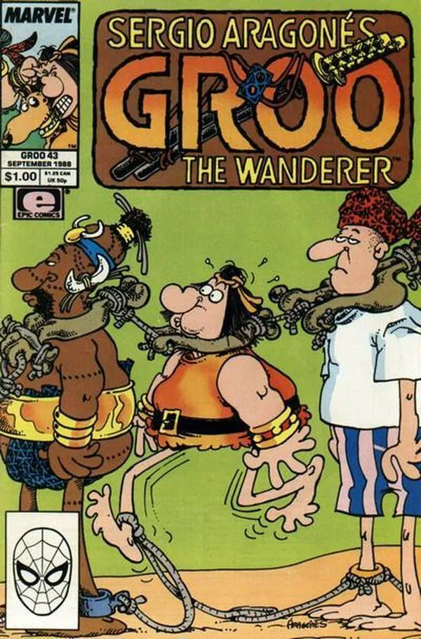 Cover of Sergio Aragonés Groo the Wanderer #43