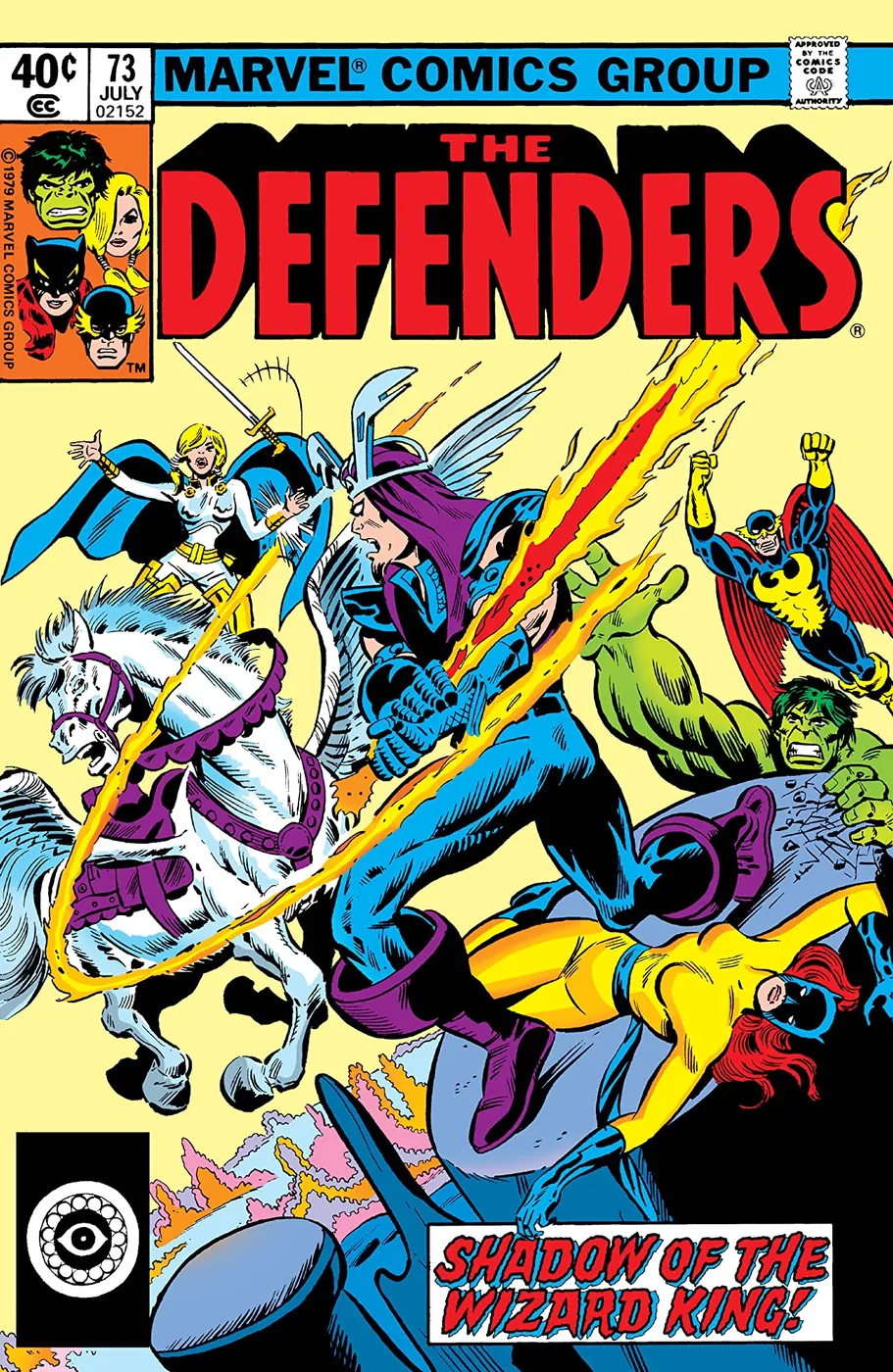 Cover of The Defenders #73
