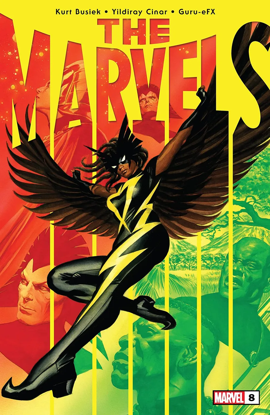 Cover of The Marvels #8