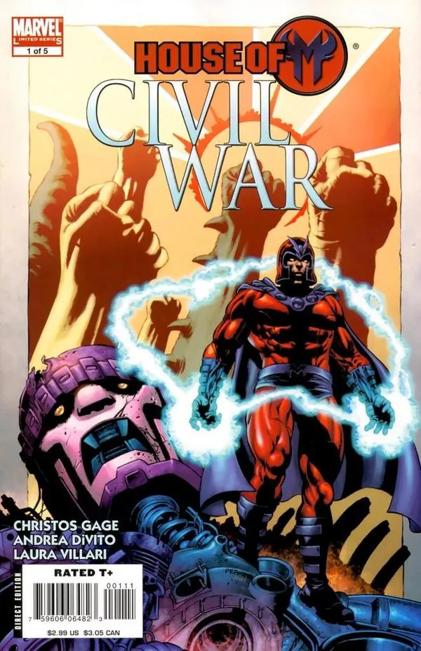 Cover of Civil War: House of M #1