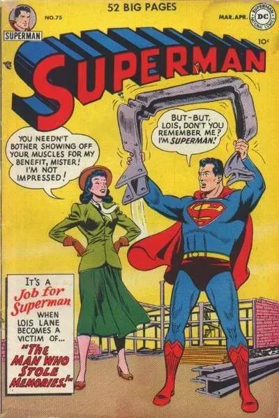 Cover of Superman #75