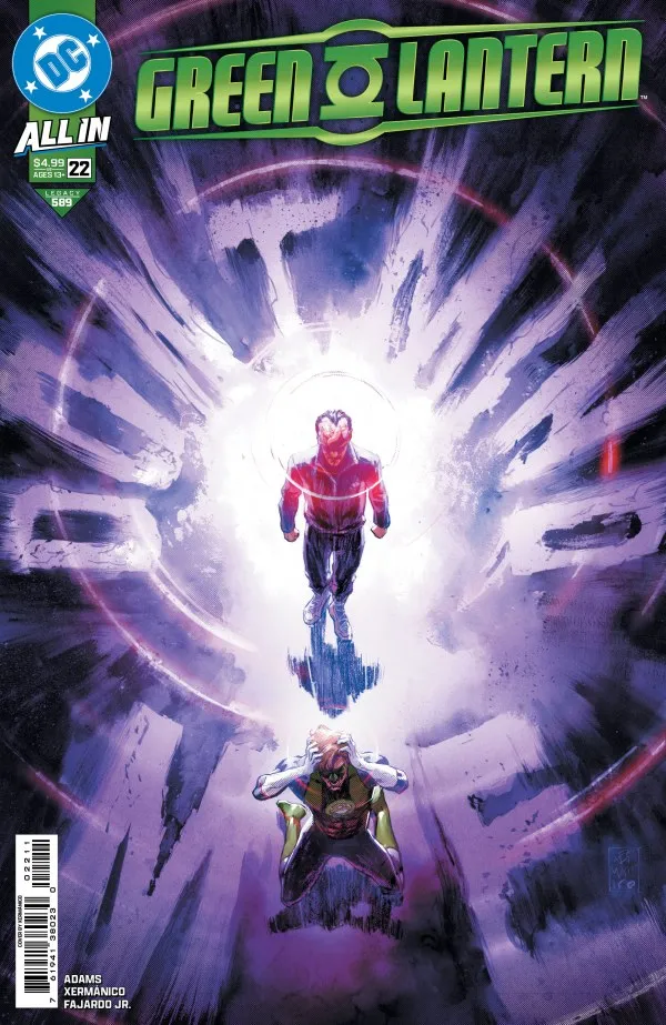 Cover of Green Lantern #22 (589)