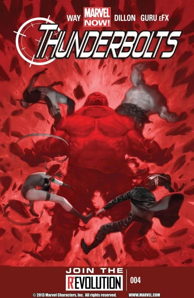 Cover of Thunderbolts #4