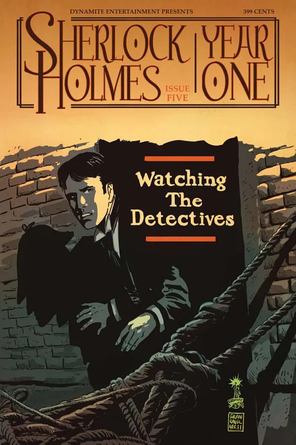 Cover of Sherlock Holmes: Year One #5