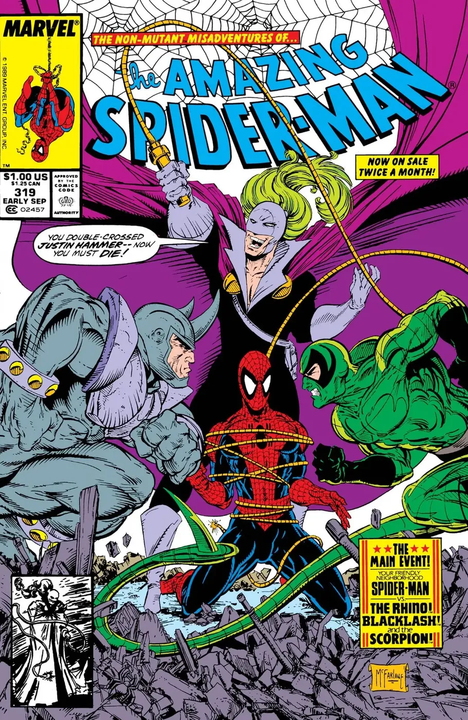 Cover of The Amazing Spider-Man #319
