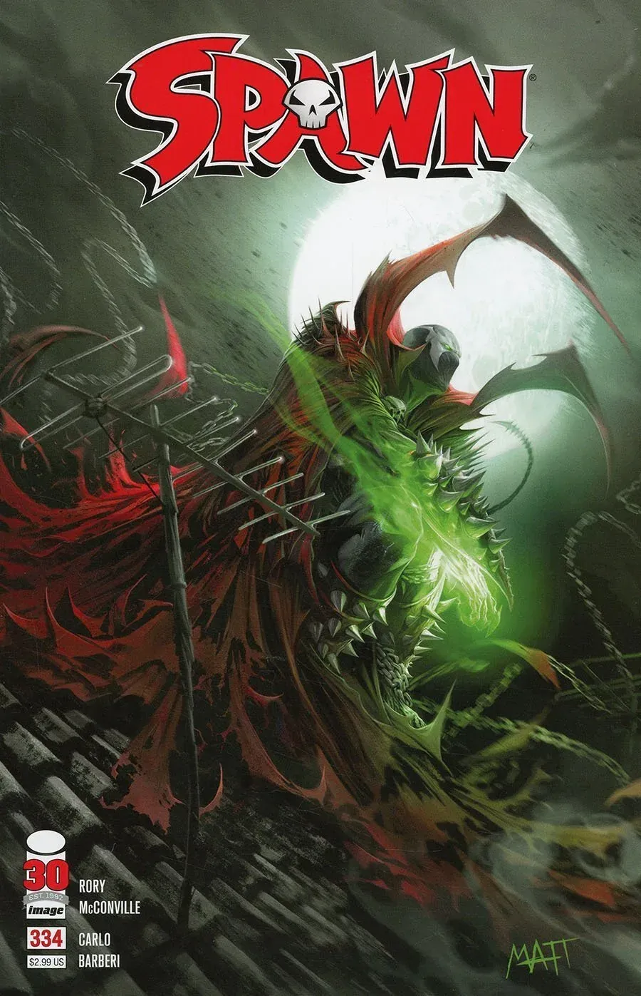 Cover of Spawn #334