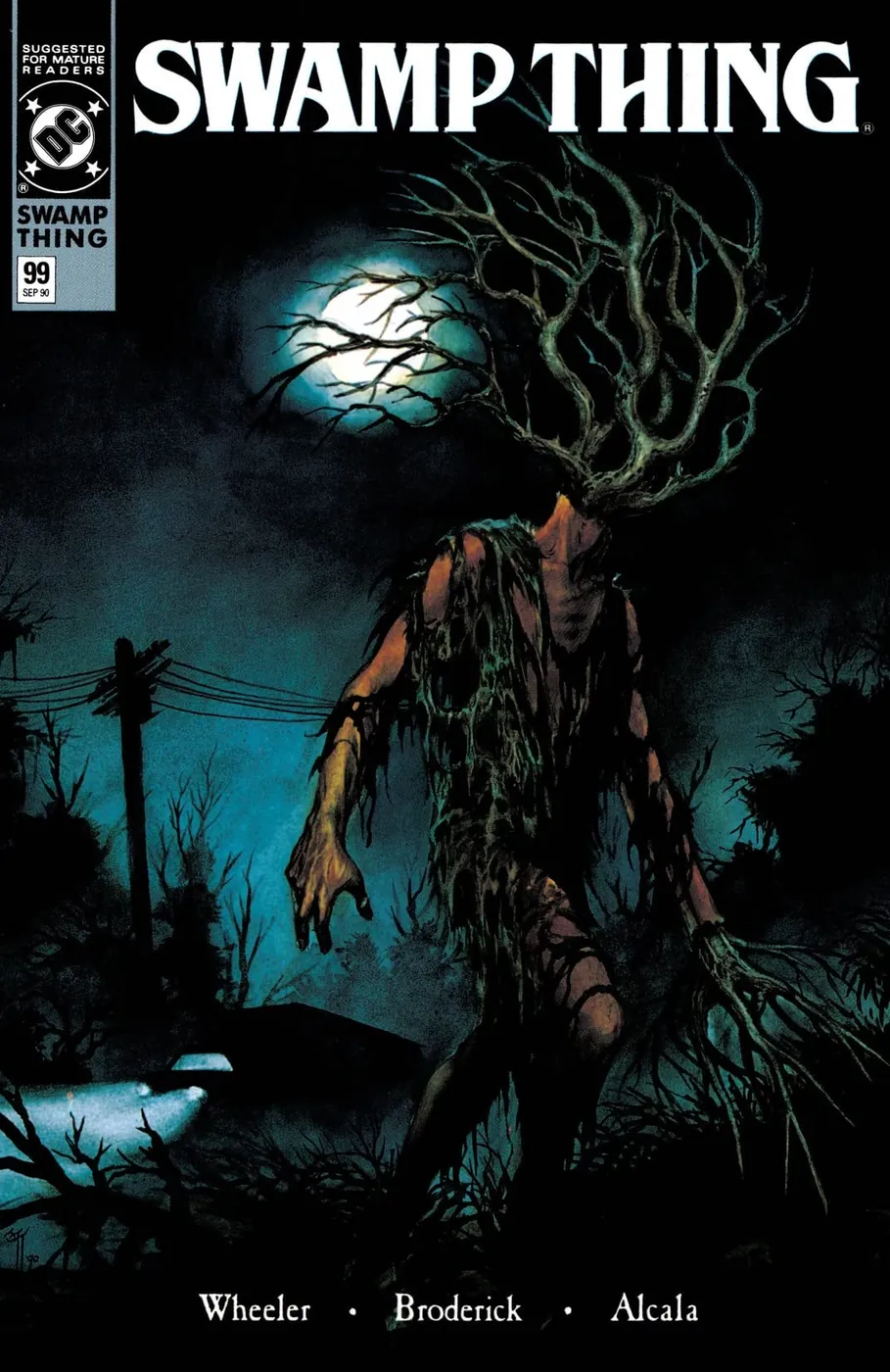 Cover of Swamp Thing #99