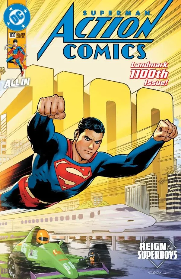 Cover of Action Comics #1