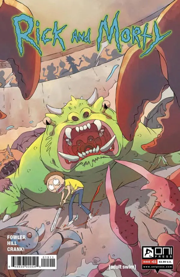Cover of Rick and Morty #15