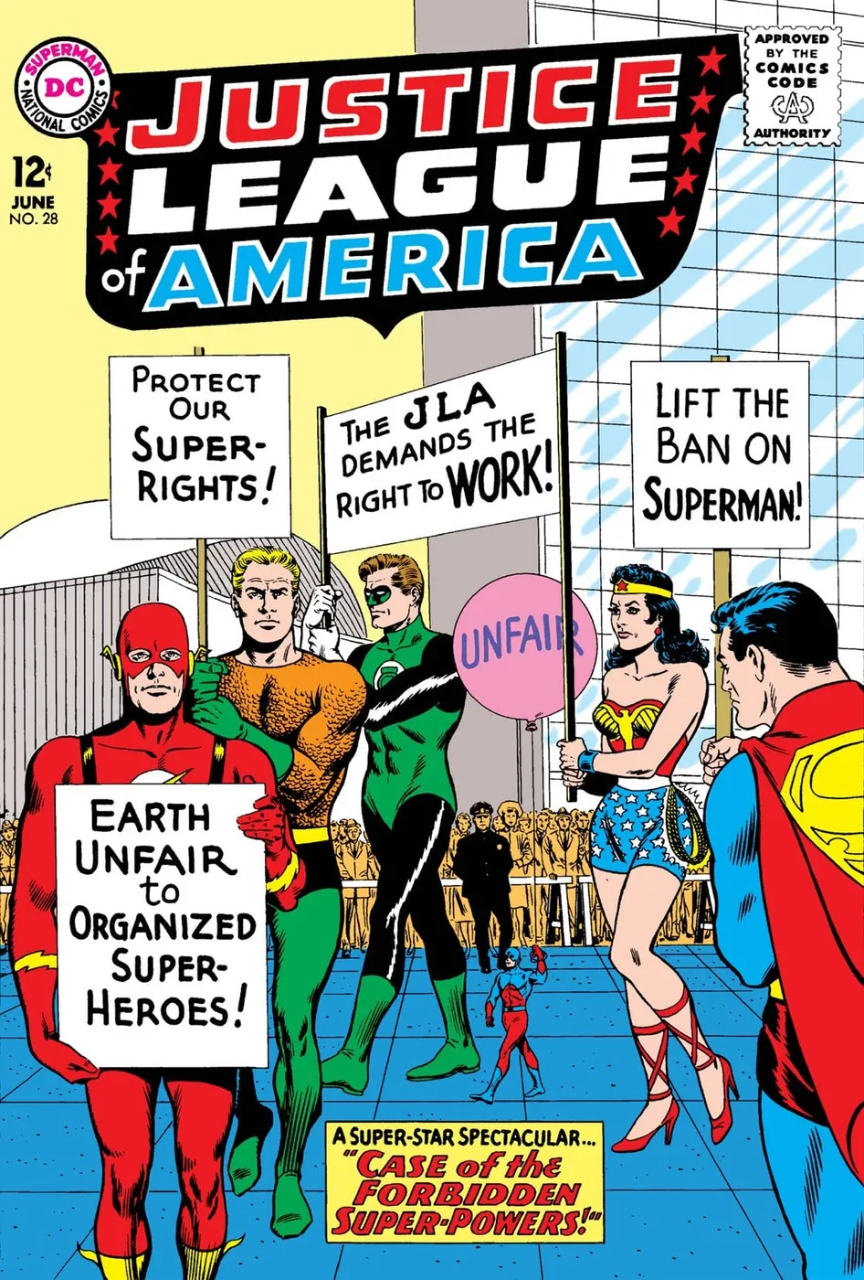 Cover of Justice League of America #28