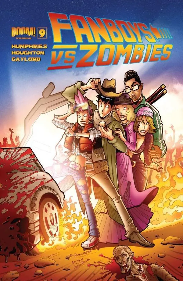 Cover of Fanboys vs. Zombies #9