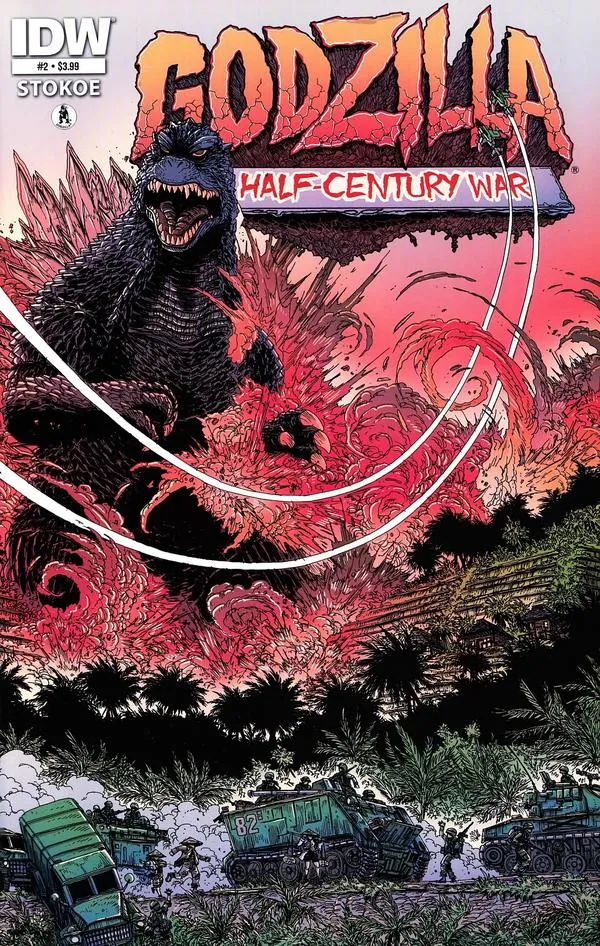 Cover of Godzilla: The Half-Century War #2