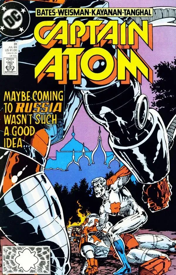 Cover of Captain Atom #31