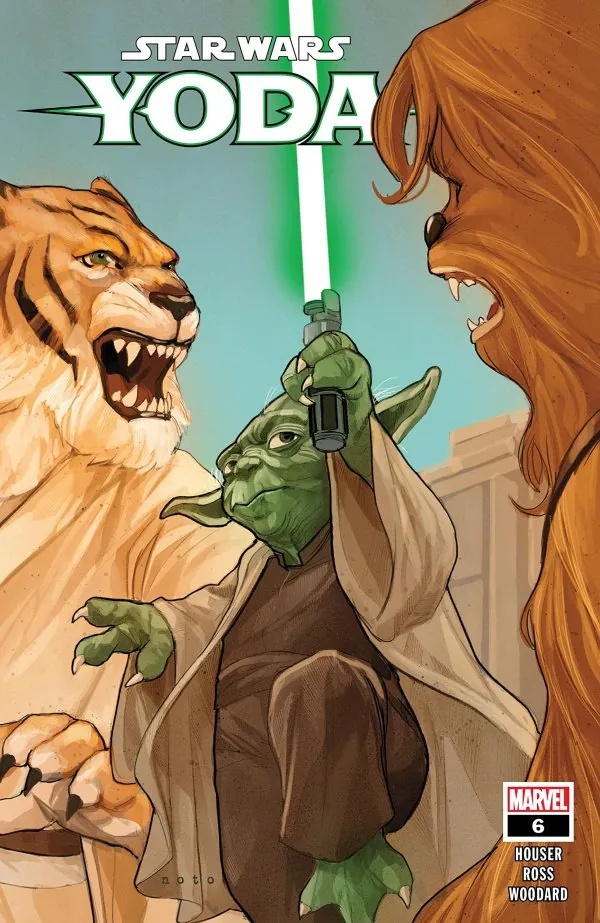 Cover of Star Wars: Yoda #6