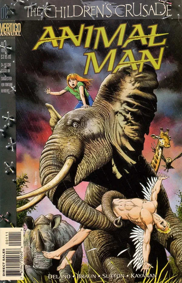 Cover of Animal Man Annual #1