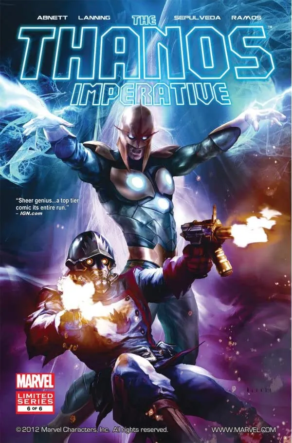 Cover of The Thanos Imperative #6