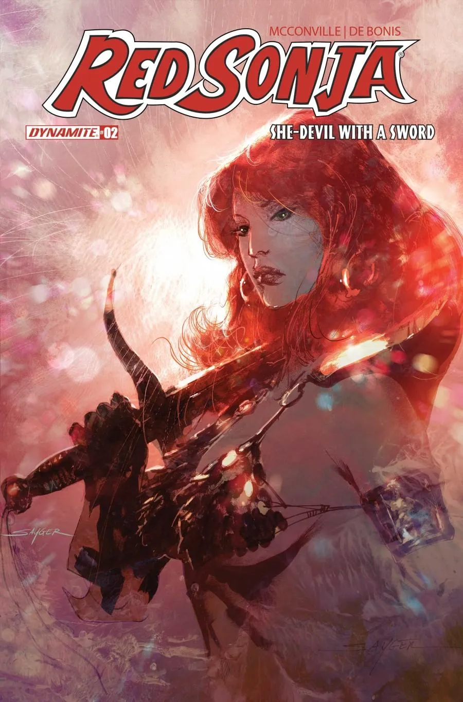 Cover of Red Sonja: She-Devil with a Sword #2
