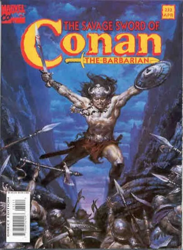 Cover of The Savage Sword of Conan #232