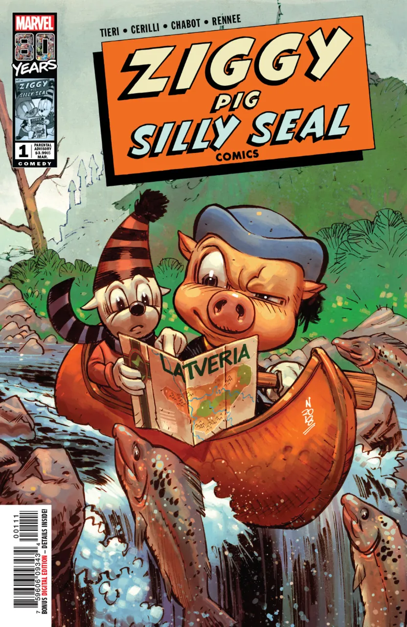 Cover of Ziggy Pig - Silly Seal Comics #1