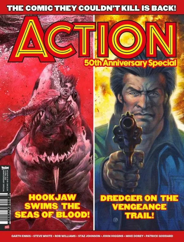 Cover of Action 50th Anniversary Special #1