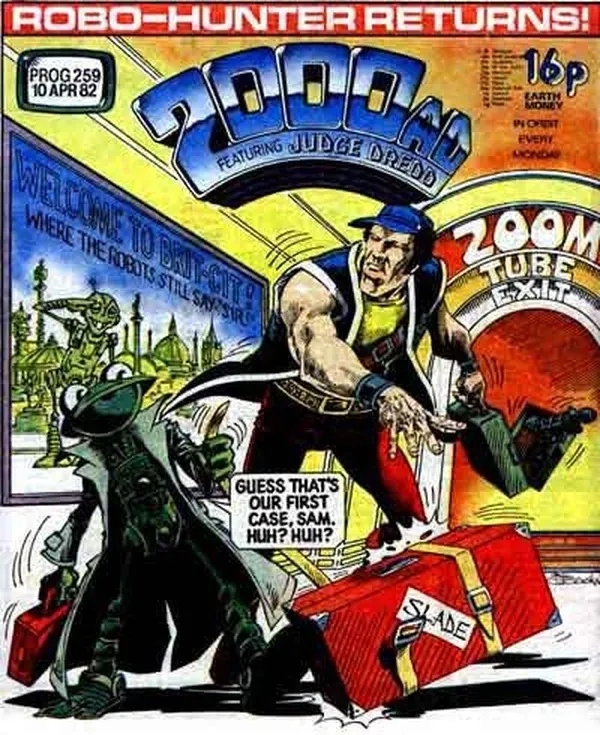 Cover of 2000 AD #259