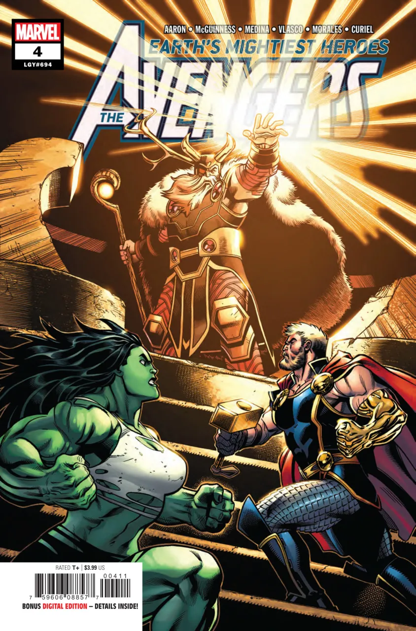 Cover of Avengers #4 (694)