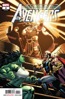 Cover of Avengers #4 (694)