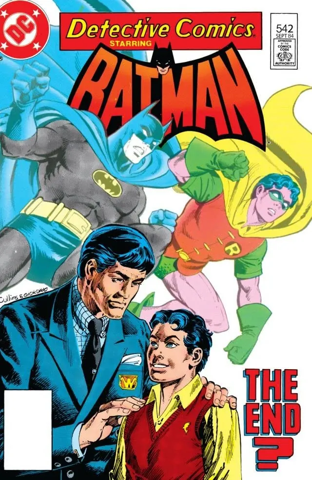 Cover of Detective Comics #542