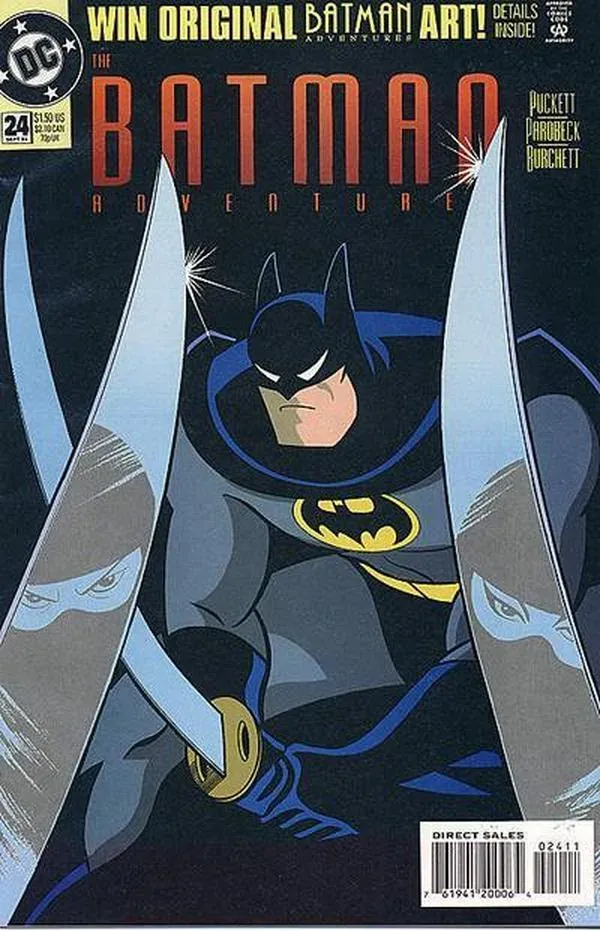 Cover of The Batman Adventures #24