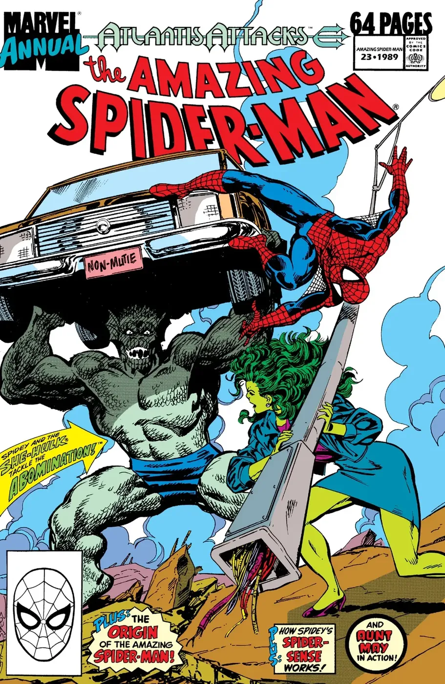Cover of The Amazing Spider-Man Annual #23