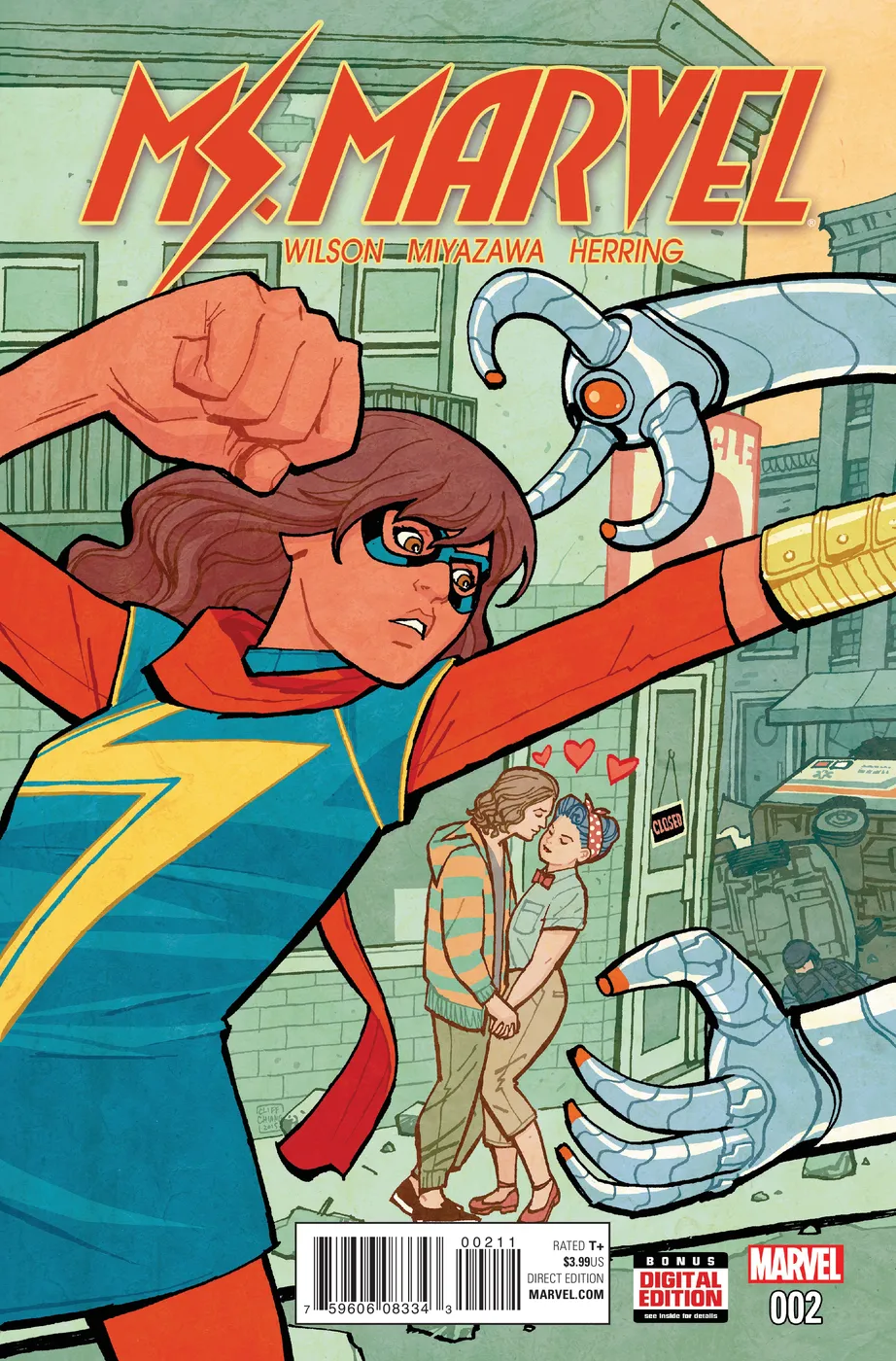 Cover of Ms. Marvel #2