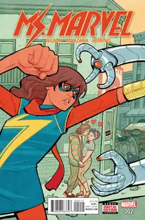 Cover of Ms. Marvel #2