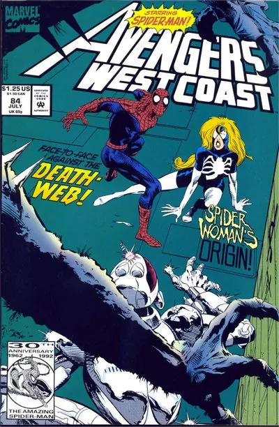 Cover of Avengers West Coast #84
