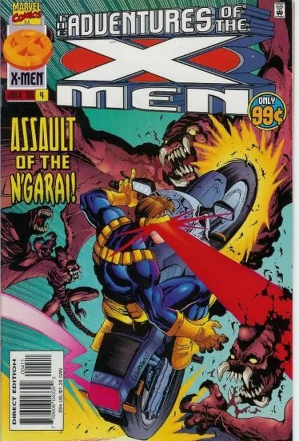Cover of The Adventures of the X-Men #4
