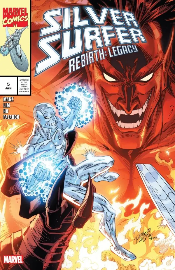 Cover of Silver Surfer Rebirth: Legacy #5