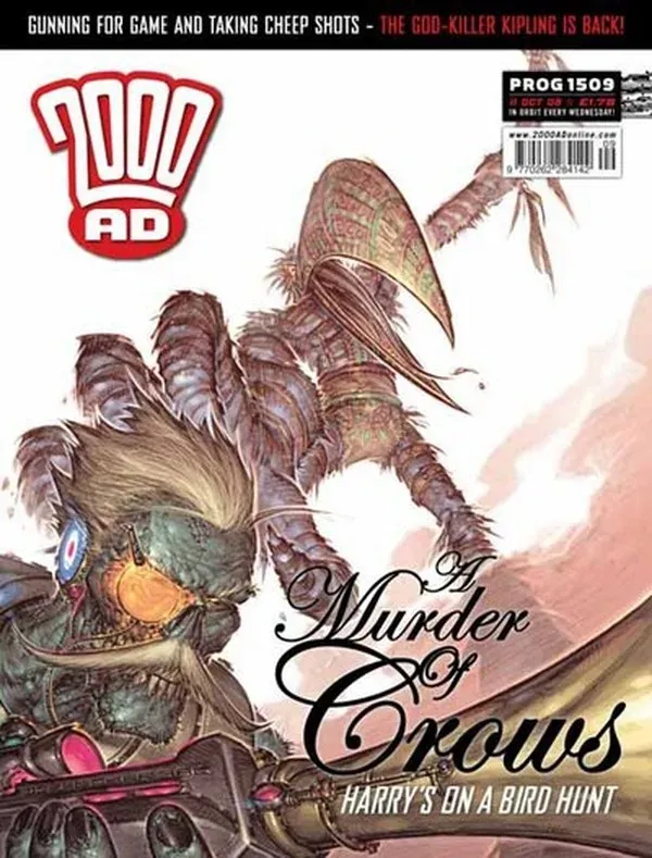 Cover of 2000 AD #1509