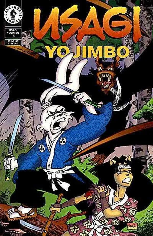 Cover of Usagi Yojimbo #4