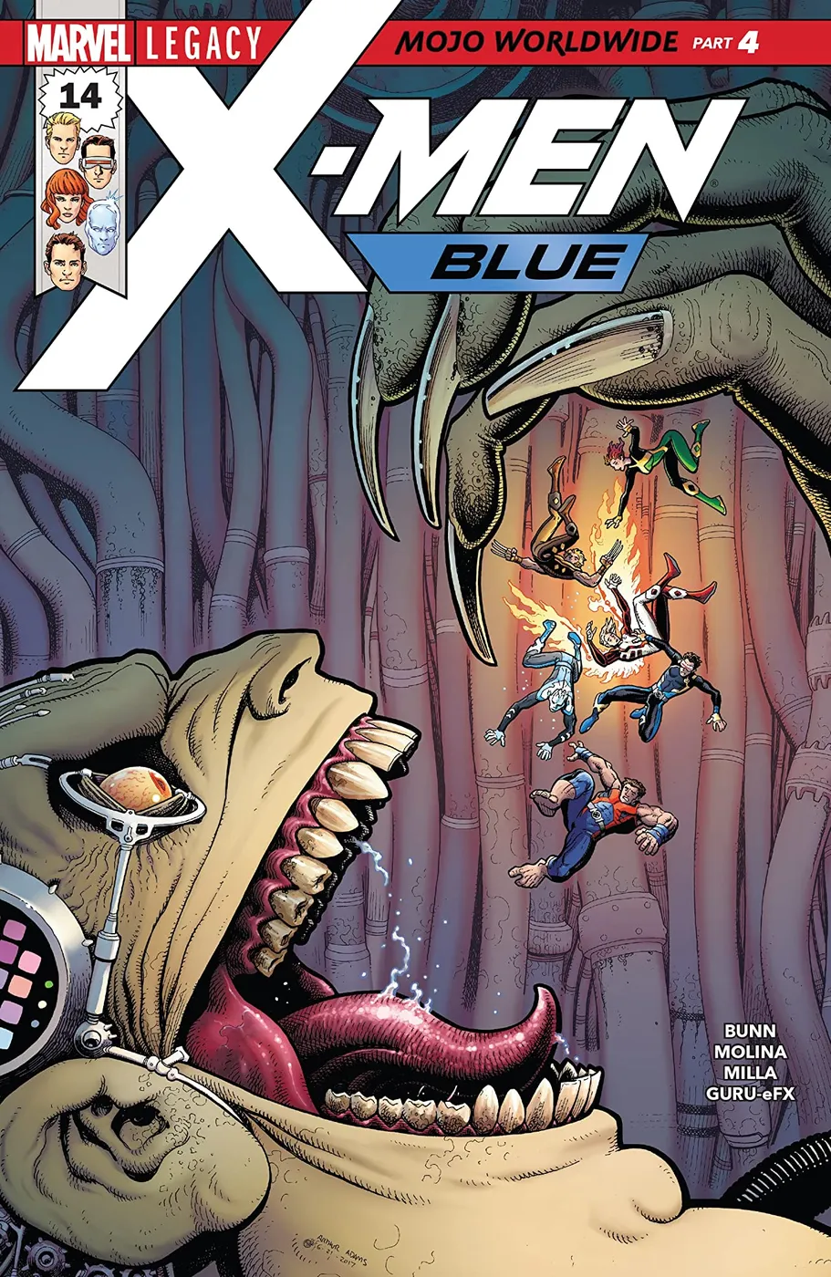 Cover of X-Men: Blue #14