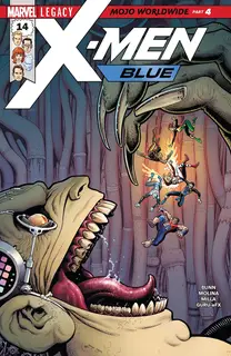 Cover of X-Men: Blue #14