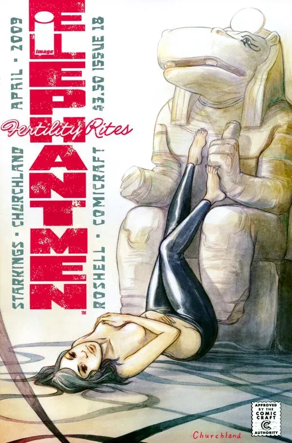 Cover of Elephantmen #18