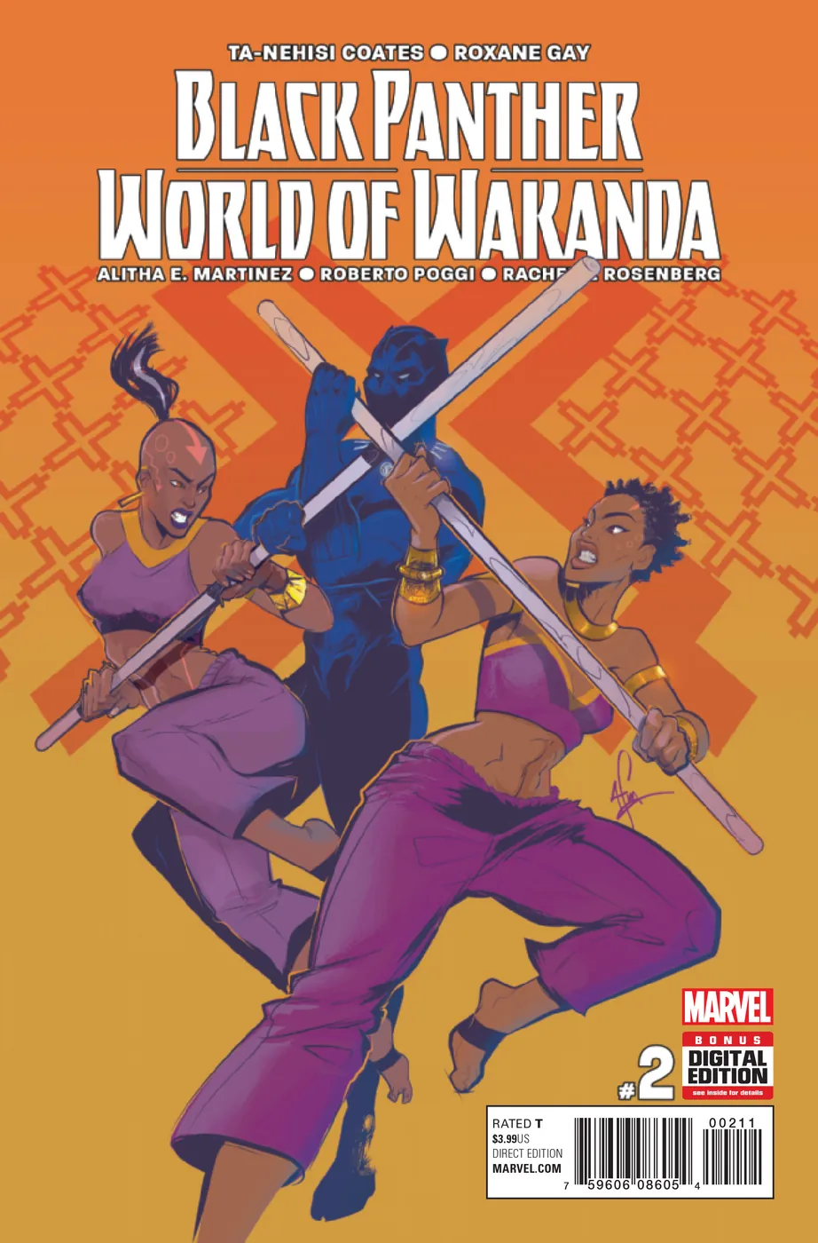 Cover of Black Panther: World of Wakanda #2
