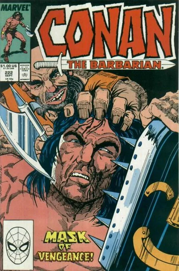 Cover of Conan the Barbarian #222